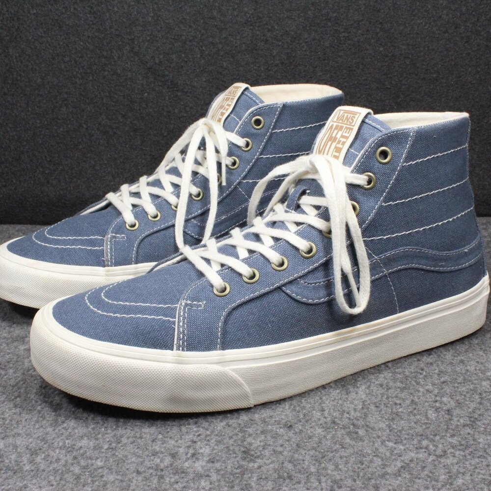 Vans Sk8-Hi 38 Decon Tapered Eco Theory, Blue Marshmellow Men's Size 11.5